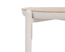 Akita Sofabord Ø57 cm - Gråhvid