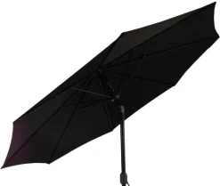 Alu Parasol Ø300 M/Tilt - Sort