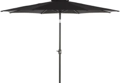 Alu Parasol Ø300 M/Tilt - Sort