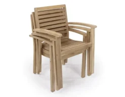 Anna Pala Havemøbelsæt 100x200/250/300 - Kerneteak