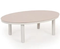 Annika Ovalt Loungebord 79x120 cm - Sand