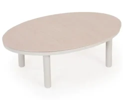 Annika Ovalt Loungebord 79x120 cm - Sand