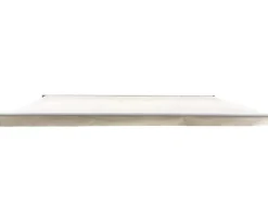 Ask markise – semikassette manuel – 4,8 x 3 meter – Hvid/Beige