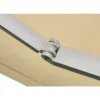Ask markise – semikassette manuel – 3,5 x 3 meter – Hvid/Beige