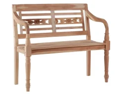 Batavia Bænk 90x100 cm Classic Teak