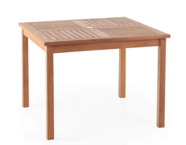 Bergen havebord 90x90 - Kerneteak