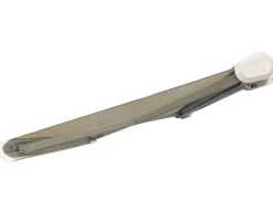 Bøg markise – fuldkassette med motor og LED – 3,5 x 3 meter – Hvid/Beige