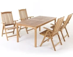 Blokhus Madrid Havemøbelsæt 90x170 - Kerneteak