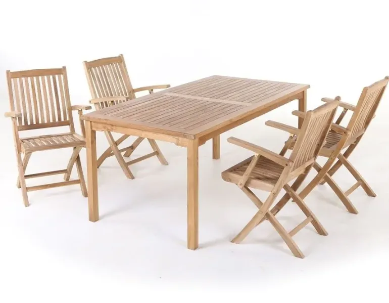 Blokhus Mia Havemøbelsæt 90x170 - Kerneteak