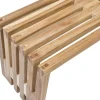 Bono Trallebænk 140 cm - Classic teak