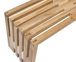 Bono Trallebænk 140 cm - Classic teak