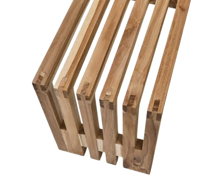 Bono Trallebænk 140 cm - Classic teak