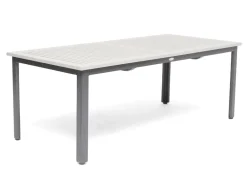 Boston Udtræksbord 90x200/280 cm - Lys Grå