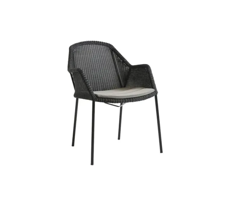 Cane-line Breeze stabelstol - Sort