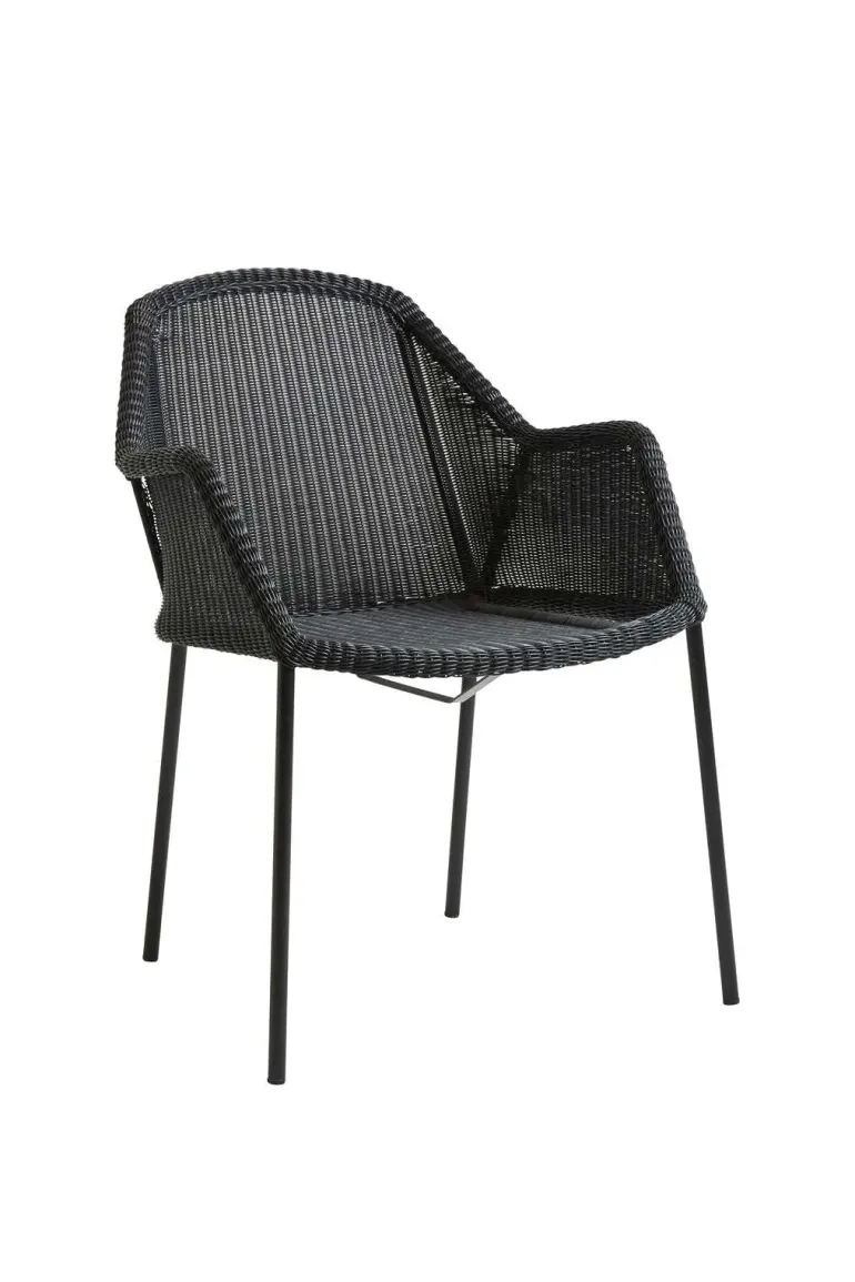 Cane-line Breeze stabelstol - Sort