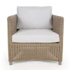 Cane-Line Diamond loungestol m/hynde - Light Natural/White