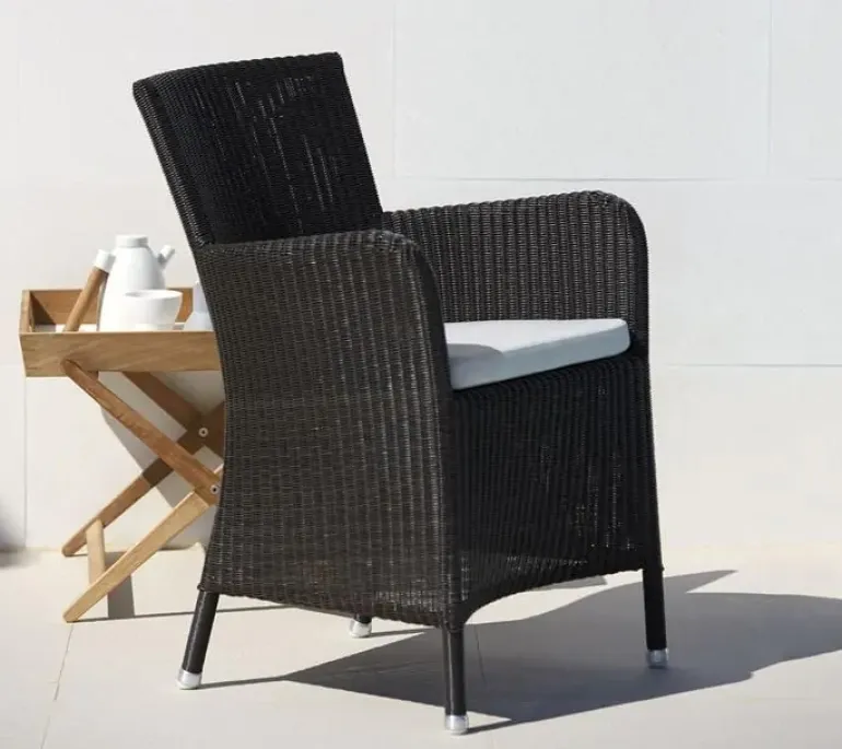 Cane-line Hampsted stol - Sort