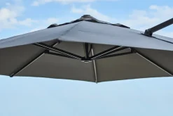 Cane-line Hyde Hængeparasol 3x3 meter - Grey