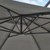 Cane-line Hyde Hængeparasol 3x4 meter - Grey