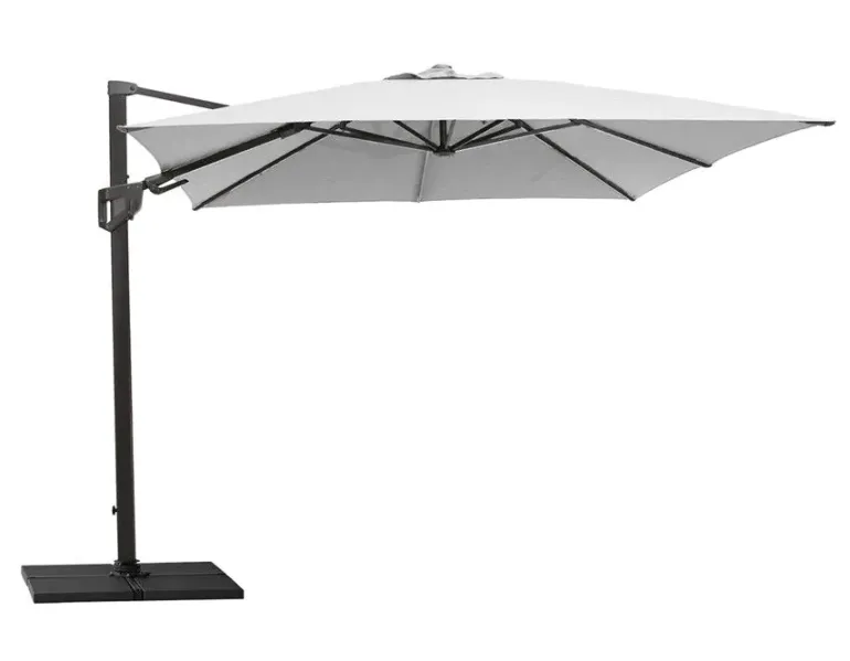 Cane-line Hyde Hængeparasol 3x3 meter m/Tilt - Dusty White