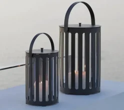 Cane-line Lighttube lanterne stor - lava grå