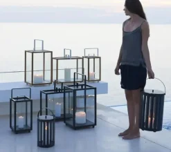 Cane-line Lighttube lanterne stor - lava grå