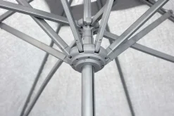 Cane-line Major 3x3 Parasol med slide-system - Lysegrå