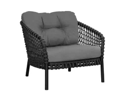 Cane-line Ocean Large Loungestol inkl. hynder - Dark Grey
