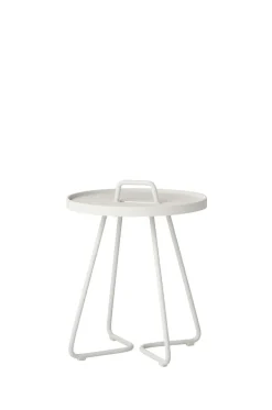 Cane-line On the move sidebord x-small - Hvid Ø37x46,5 cm