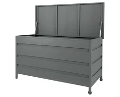 Cassis Hyndeboks i aluminium 160x82x85 cm - Grå