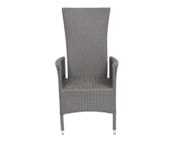 Cebu Paris Havemøbelsæt 95x200/250/300 med 6 stole - Grå