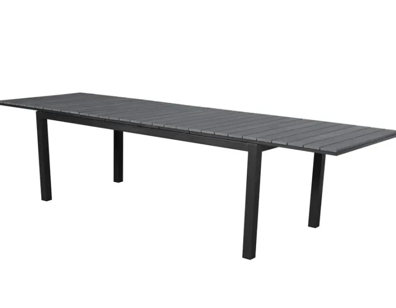 Cebu udtræksbord 95x200/250/300 - Grå