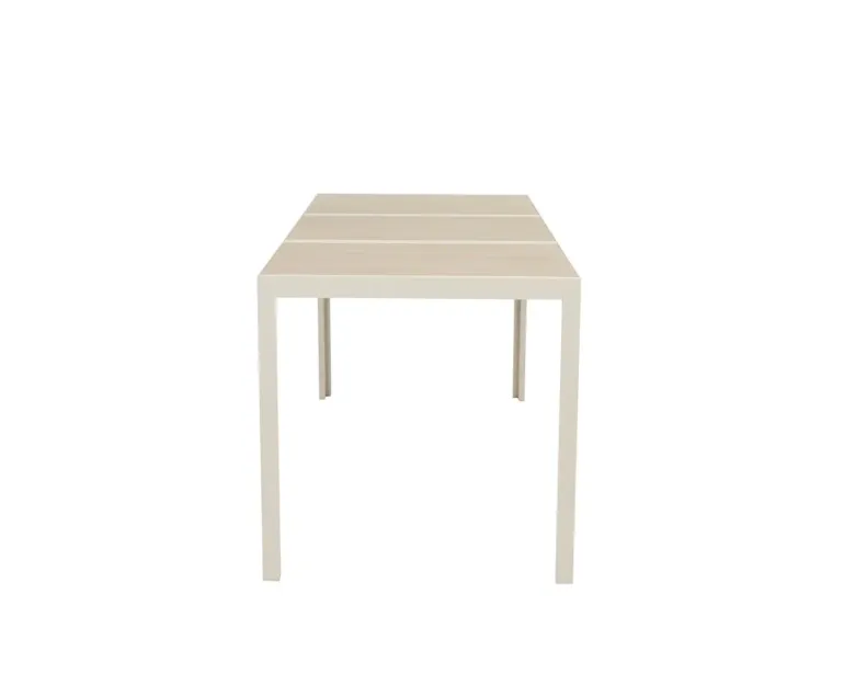 Ceramico Celia Havemøbelsæt - 90x195 cm - Gråhvid/Beige