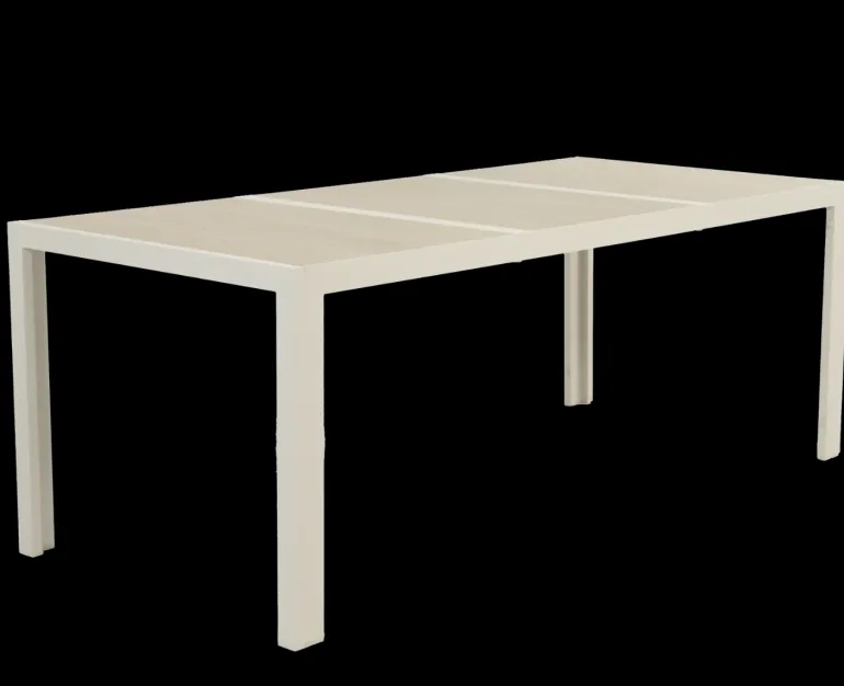 Ceramico Celia Havemøbelsæt - 90x195 cm - Gråhvid/Beige