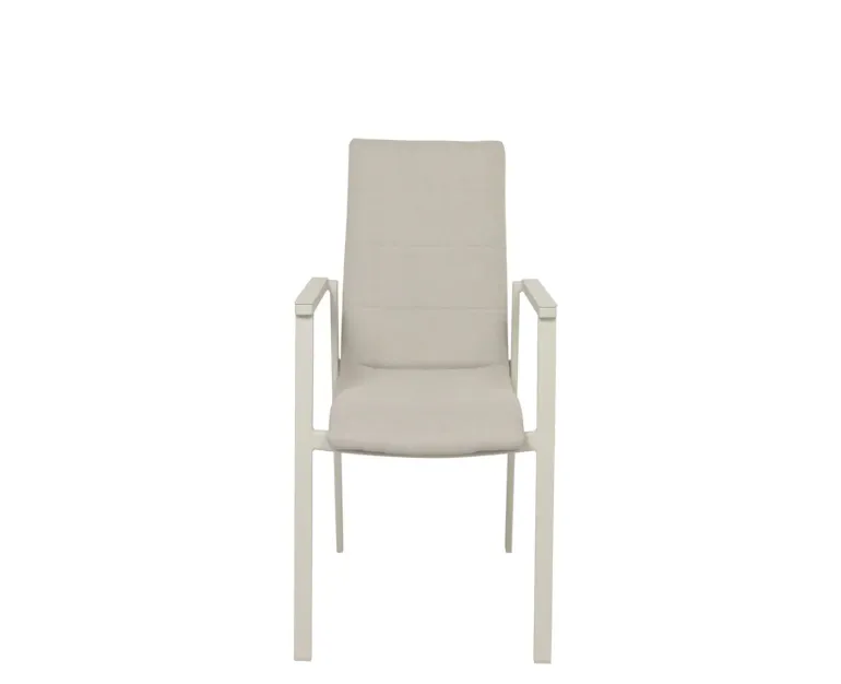 Ceramico Celia Havemøbelsæt - 90x195 cm - Gråhvid/Beige