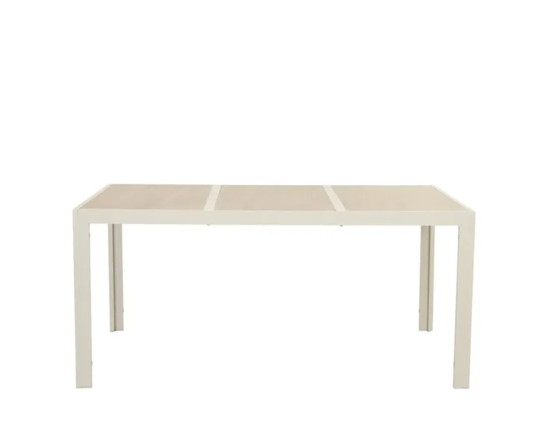 Ceramico Celia Havemøbelsæt - 90x195 cm - Gråhvid/Beige