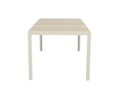 Ceramico Gine Havemøbelsæt - 90x195 cm - Gråhvid/Dusty