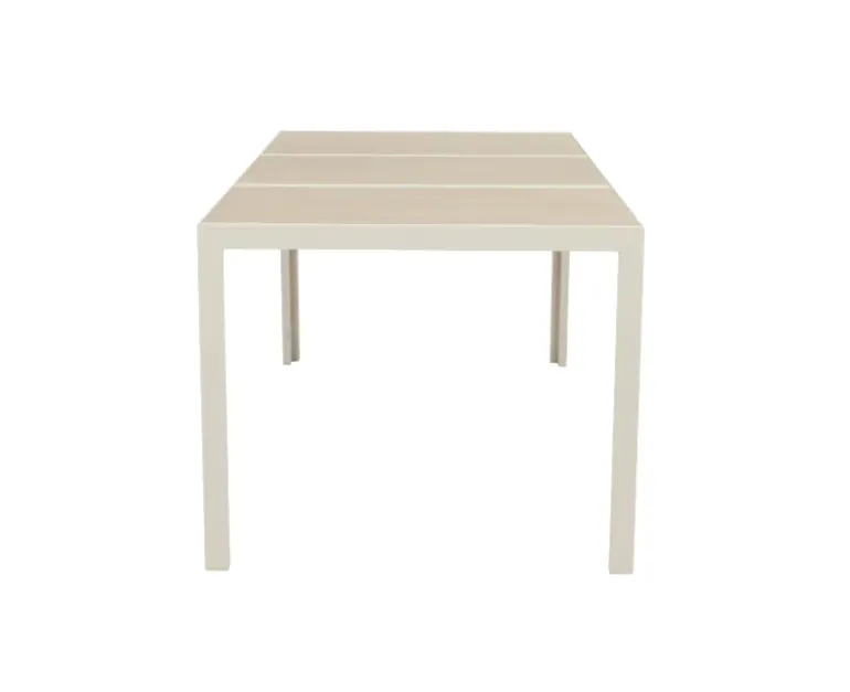 Ceramico Gine Havemøbelsæt - 90x195 cm - Gråhvid/Dusty