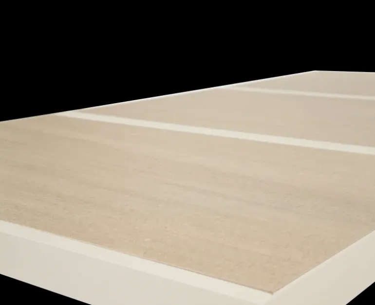 Ceramico Gine Havemøbelsæt - 90x195 cm - Gråhvid/Dusty