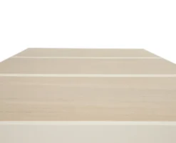 Ceramico Gine Havemøbelsæt - 90x195 cm - Gråhvid/Dusty