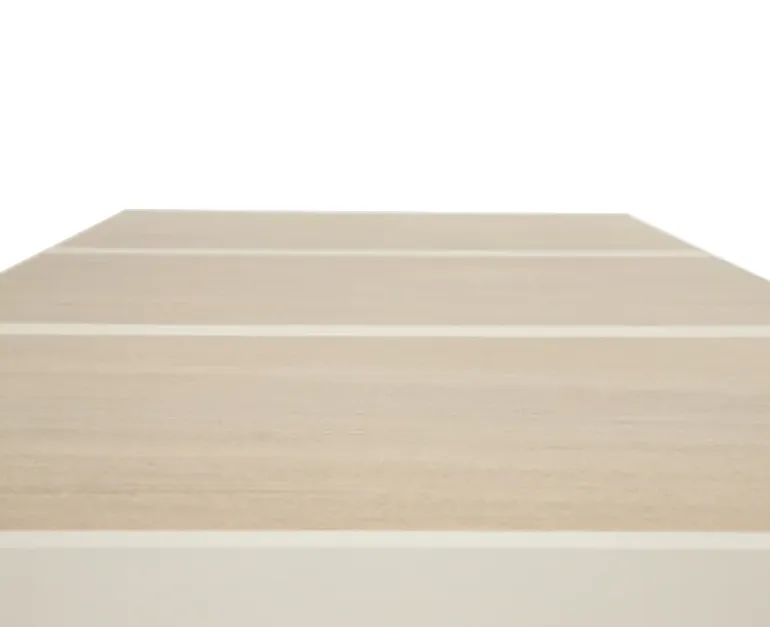 Ceramico Gine Havemøbelsæt - 90x195 cm - Gråhvid/Dusty