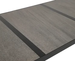 Ceramico Gine Havemøbelsæt m. 6 stole - Grå / Lys Grå