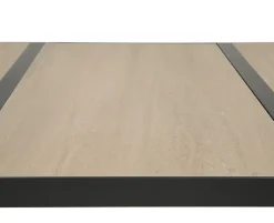 Ceramico Gine Havemøbelsæt - 90x195 cm - Sort/Beige