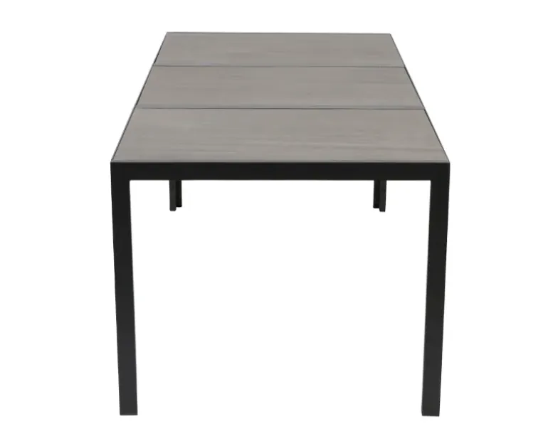 Ceramico Havebord Alu/keramik 90x195 cm - Sort/Grå