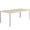 Ceramico Havebord Alu/keramik - 90x195 cm - Gråhvid/Beige