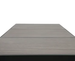 Ceramico Sonja Havemøbelsæt med 6 stole - 90x195 cm - Grå / Sort