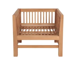 Colorado EASY DRY Dining Sofastol Teak - Grå