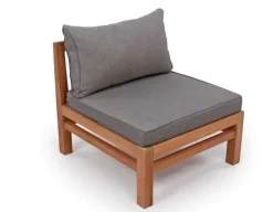 Colorado EASY DRY Teak Mellemmodul - Grå