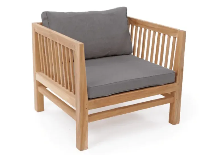 Colorado EASY DRY Teak Sofastol - Grå