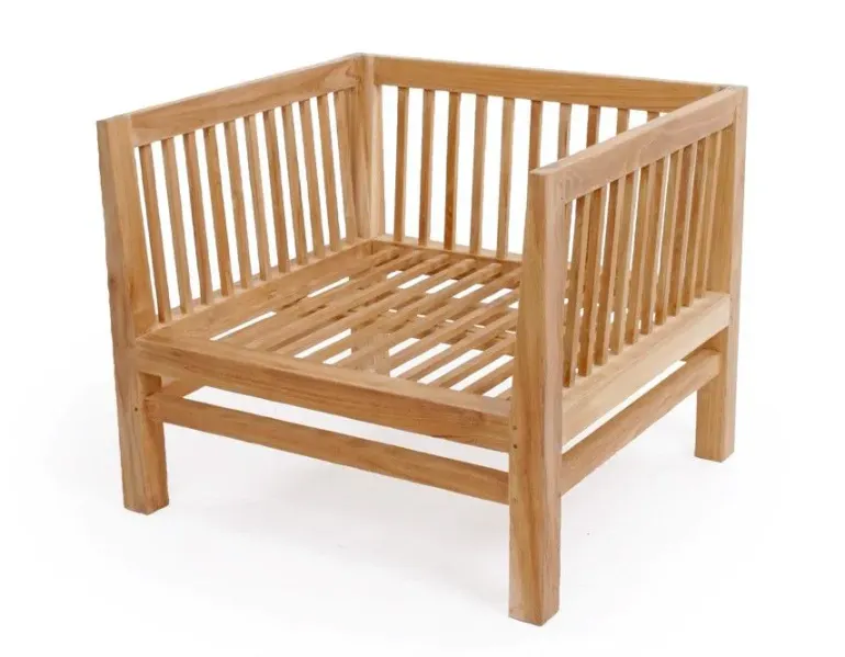 Colorado EASY DRY Teak Sofastol - Sort